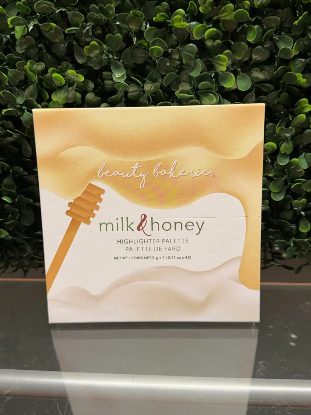 Beauty Bakerie Milk & Honey Highlighter Palette - Gold and Cream Tones